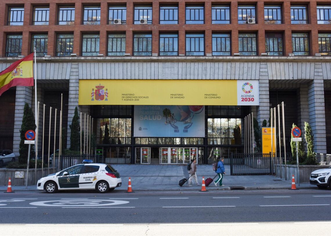 Archivo - Fachada de la sede del Ministerio de Sanidad.Gustavo Valiente - Europa Press - Archivo