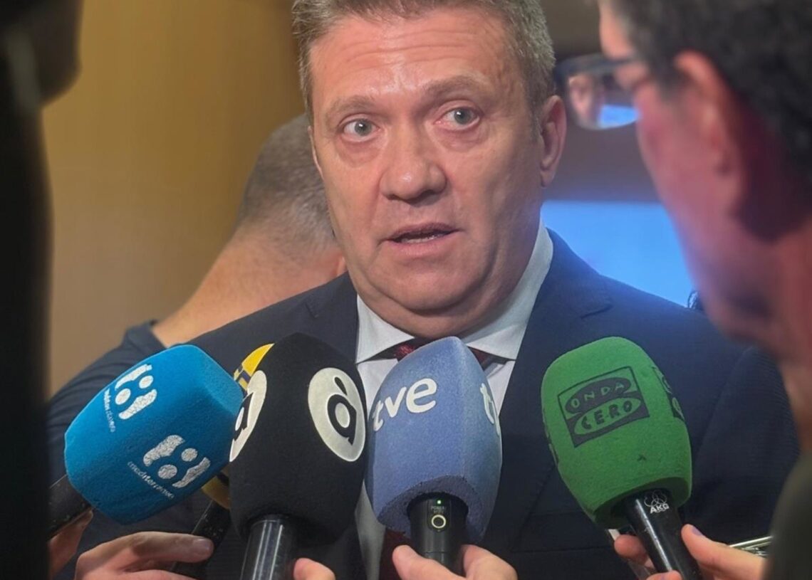 El presidente del TSJ, Manuel Baeza,TSJ