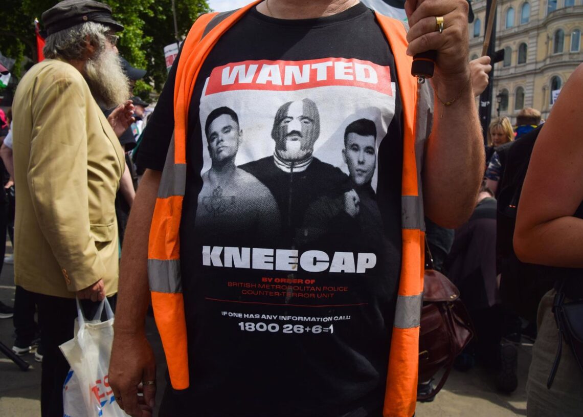 Protesta a favor de Kneecap Europa Press/Contacto/Vuk Valcic