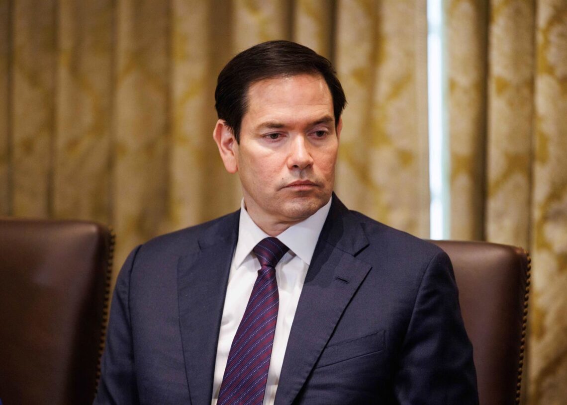 El secretario de Estado estadounidense, Marco Rubio Europa Press/Contacto/Aaron Schwartz - Pool via CN