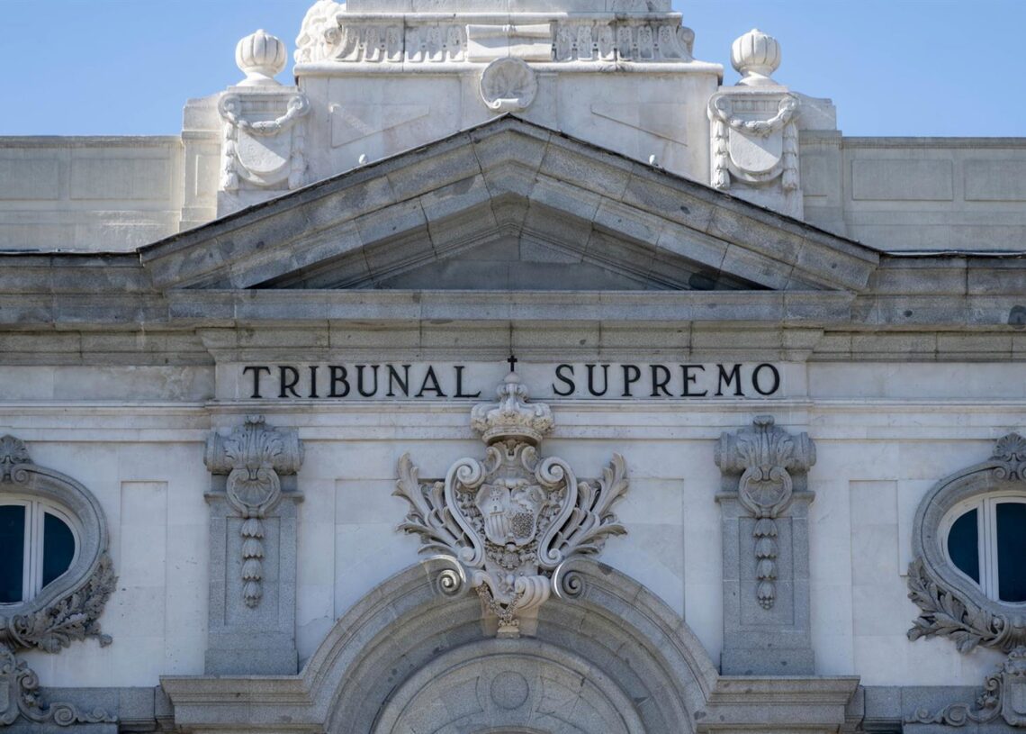 Archivo - El edificio del Tribunal Supremo. Alberto Ortega - Europa Press - Archivo