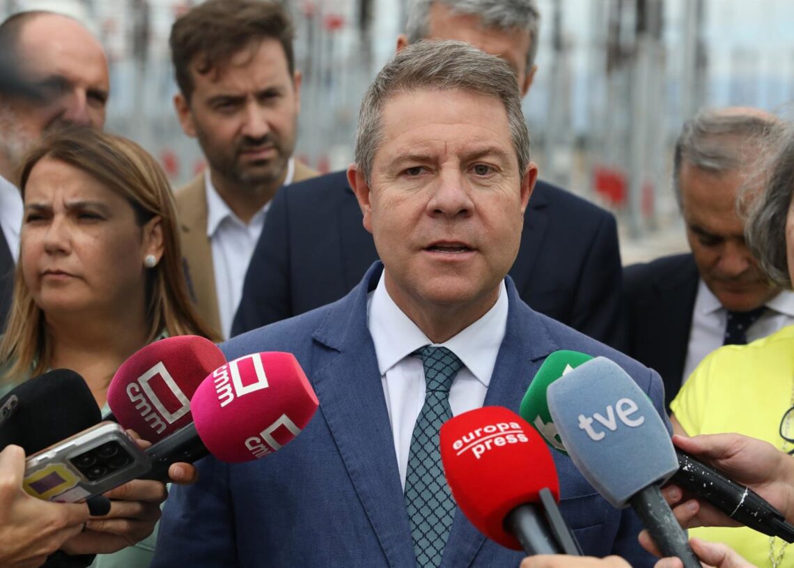 El presidente de Castilla-La Mancha, Emiliano García-Page.JUANMA JIMÉNEZ/EUROPA PRESS