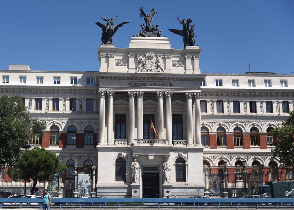 Archivo - Fachada del Ministerio de Agricultura, Pesca y Alimentación, en Madrid (España)Eduardo Parra - Europa Press - Archivo