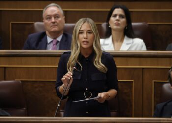 Archivo - La diputada del PP Noelia Núñez interviene durante una sesión de sesión de control al Gobierno, en el Congreso de los Diputados, a 18 de septiembre de 2024, en Madrid (España). Jesús Hellín - Europa Press - Archivo