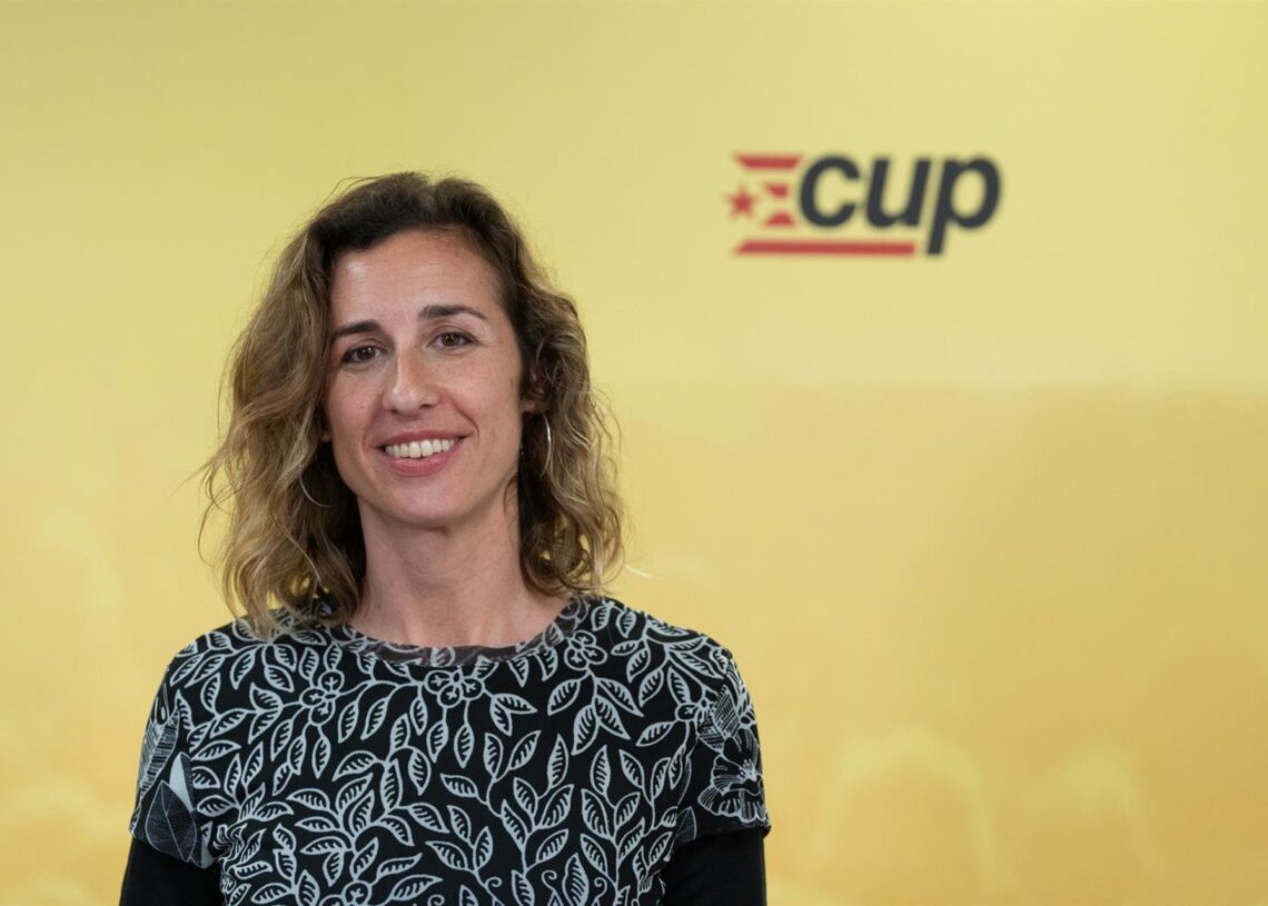Archivo - La diputada de la CUP a las elecciones catalanas, Laia Estrada, en una imagen de archivo.David Zorrakino - Europa Press - Archivo