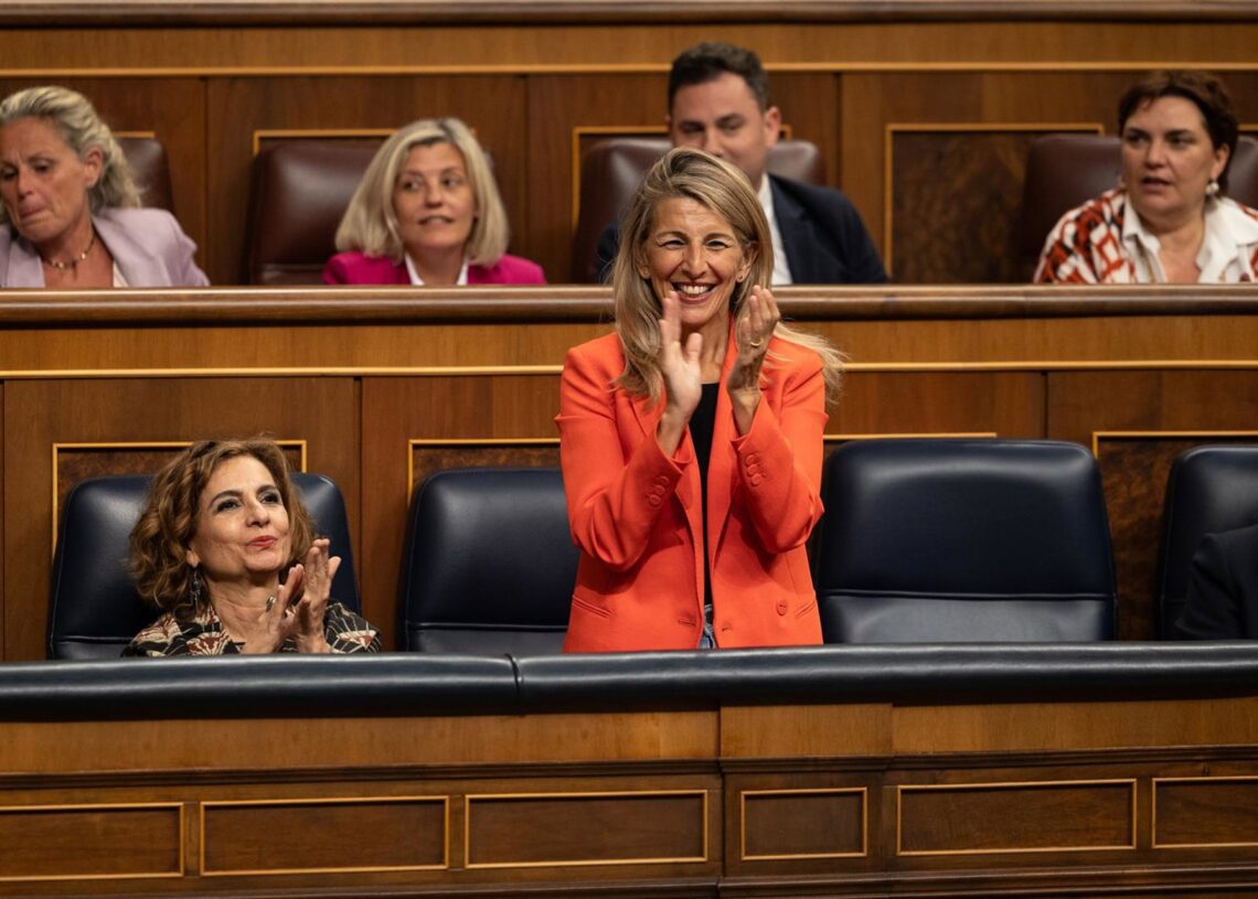 La vicepresidenta segunda y ministra de Trabajo y Economía Social, Yolanda Díaz.Ananda Manjón - Europa Press