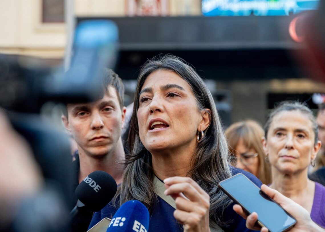 La portavoz de Más Madrid en la Asamblea, Manuela Bergerot.Ricardo Rubio - Europa Press