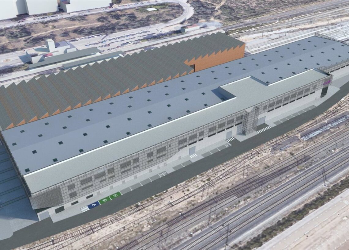 Render De La Nueva Base Del Taller Fuencarral AutopropulsadoCOMSA
