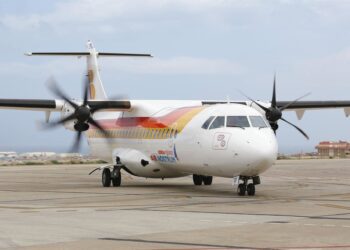 Archivo - Avión de Air Nostrum.AIR NOSTRUM - Archivo