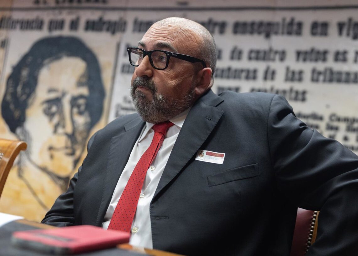Archivo - El exasesor del exministro José Luis Ábalos, Koldo García, comparece en la Comisión del Senado sobre la investigación de las mascarillas durante el COVID-19, a 22 de abril de 2024, en Madrid (España).Eduardo Parra - Europa Press - Archivo