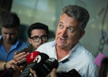 El conseller de Medio Ambiente, Infraestructuras y Territorio, Vicente Martínez Mus, ofrece declaraciones a los mediosJorge Gil - Europa Press