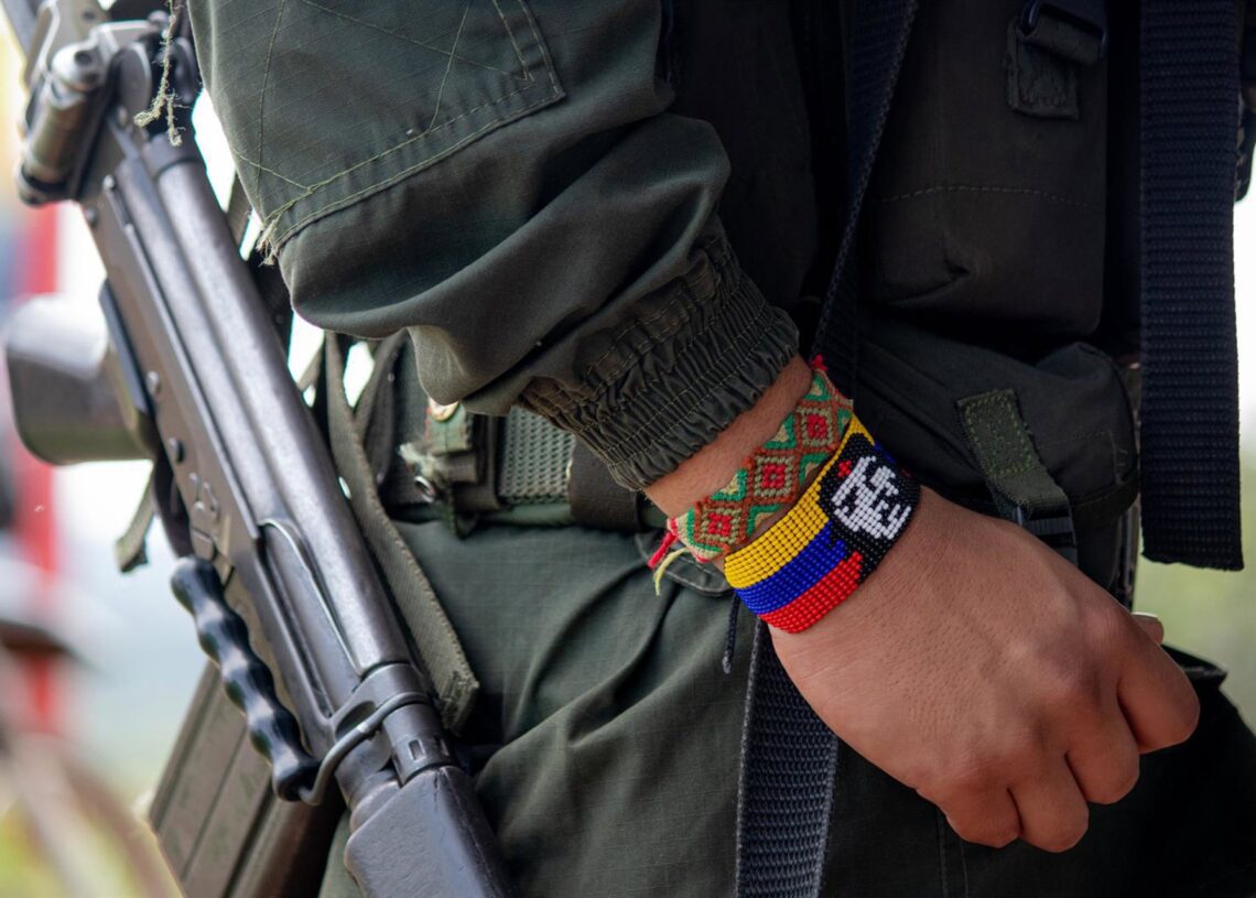 Archivo - Un miembro de la guerrilla FARC-EP (archivo)Europa Press/Contacto/Sebastian Marmolejo