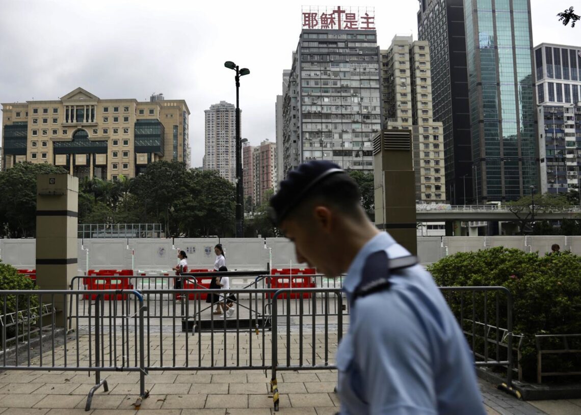 Archivo - Policía en Hong Kong (archivo).Europa Press/Contacto/Liau Chung-ren - Archivo