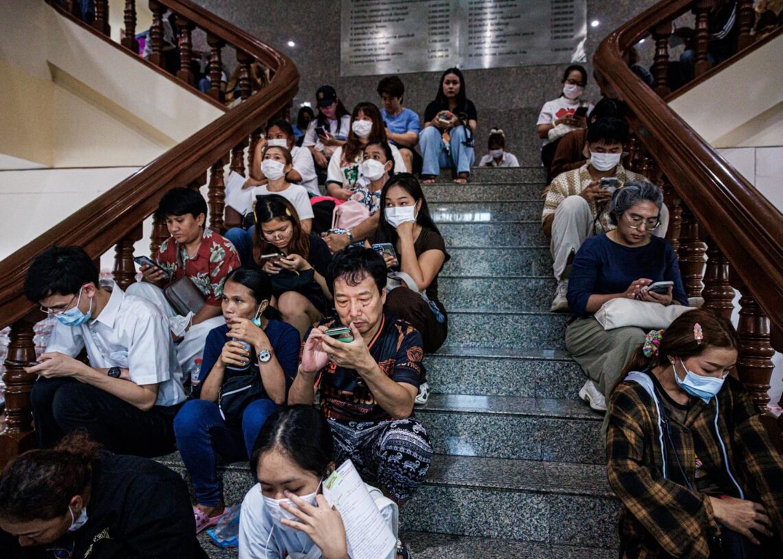 Ciudadanos tailandeses donan sangre en el marco del conflicto con Camboya Europa Press/Contacto/Andre Malerba