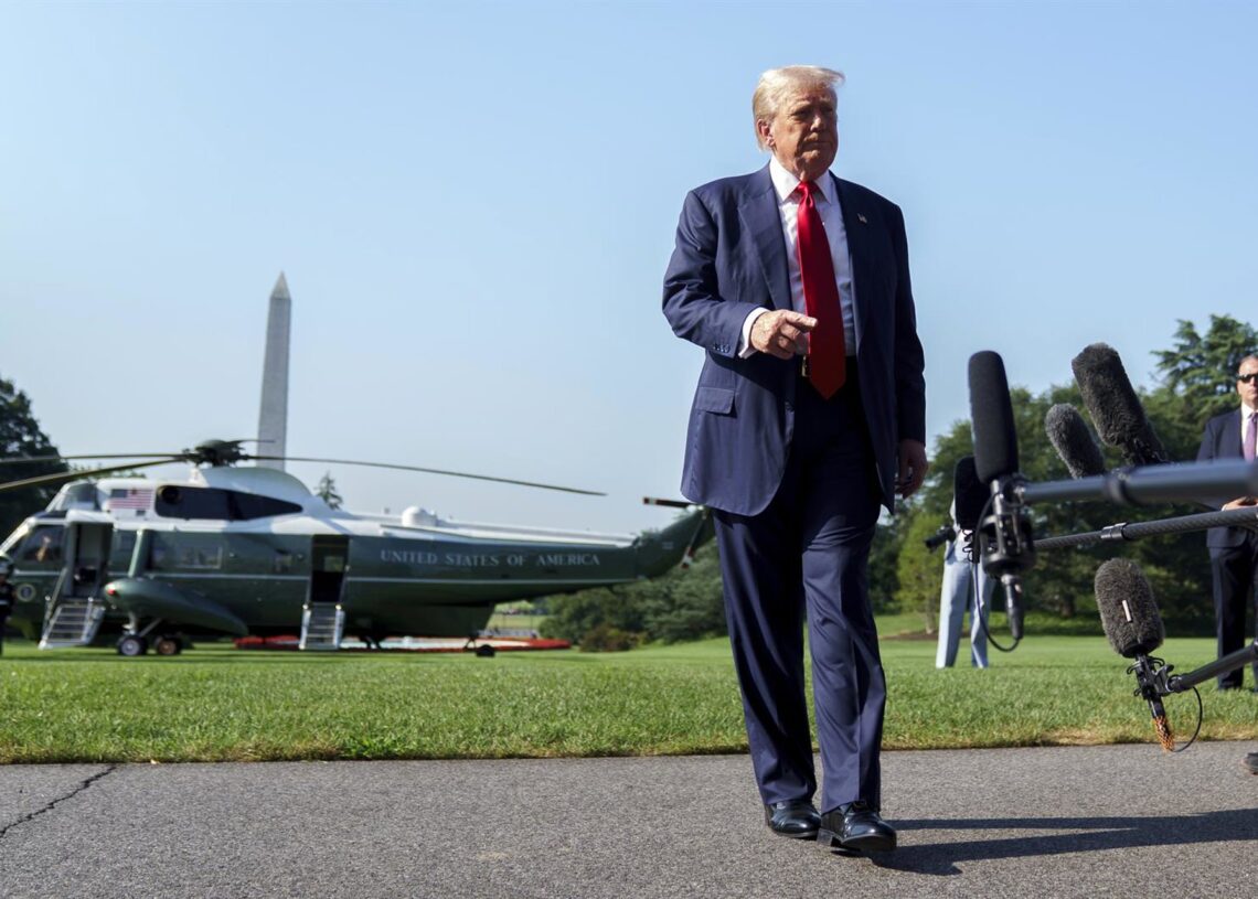 El presidente de EEUU, Donald Trump Europa Press/Contacto/Will Oliver - Pool via CNP