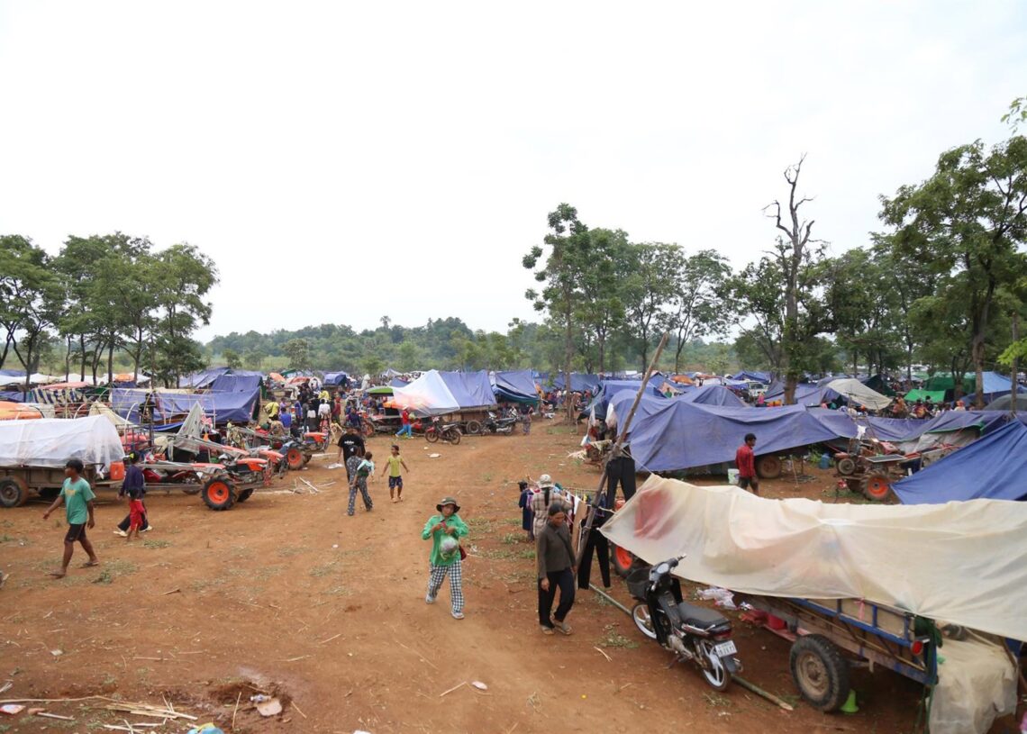 Camboyanos desplazados por el conflicto en la frontera entre Camboya y TailandiaEuropa Press/Contacto/Wu Changwei