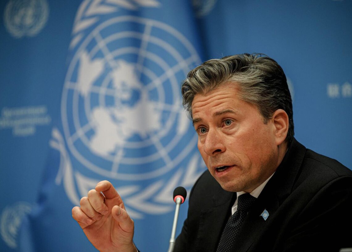 Archivo - El jefe de Asuntos Humanitarios de la ONU, Tom FletcherEuropa Press/Contacto/Bianca Otero - Archivo