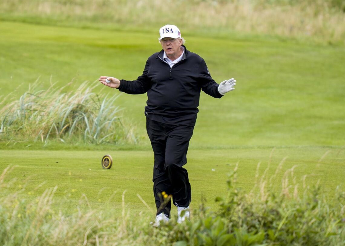 El presidente de Estados Unidos, Donald TrumpJane Barlow/PA Wire/dpa
