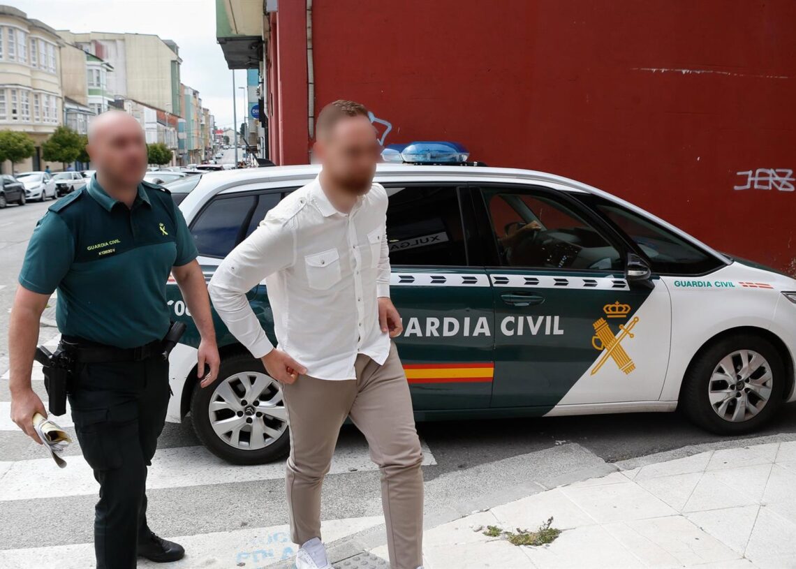 El concejal del PSOE de Cospeito (Lugo), Daniel Irimia, pasa a disposición judicial.Carlos Castro - Europa Press