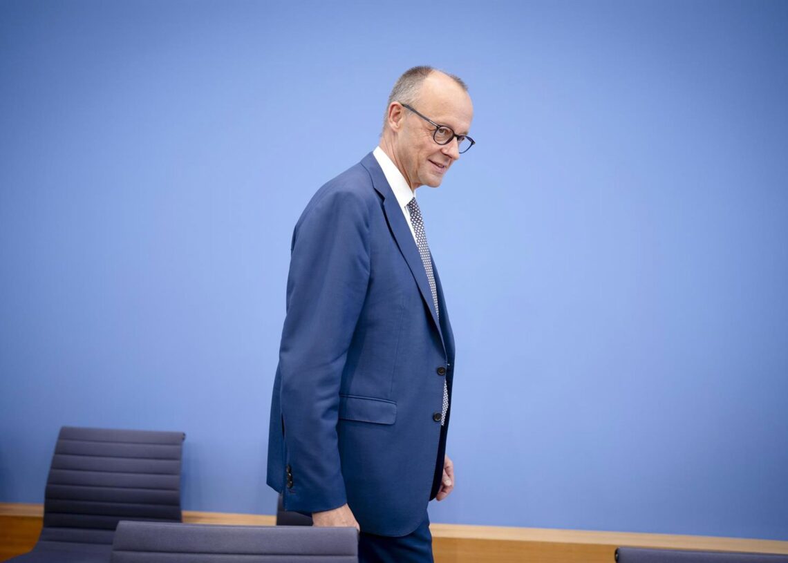 El canciller alemán, Friedrich MerzEuropa Press/Contacto/Bernd Elmenthaler