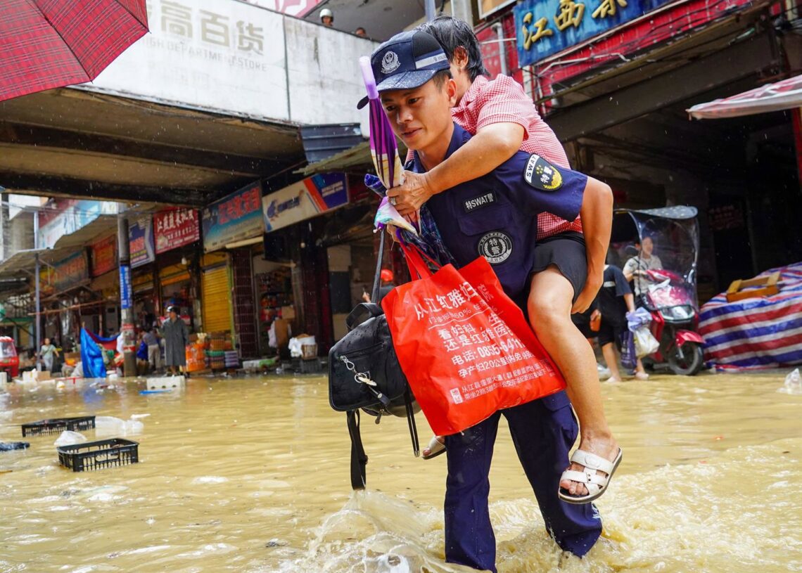 Archivo - Inundaciones en China.Europa Press/Contacto/Lu Zhongnan - Archivo