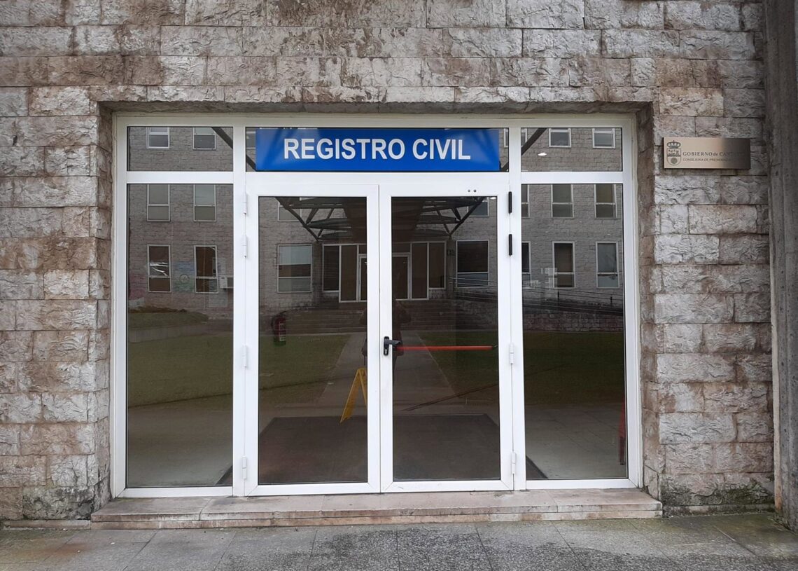 Oficina del Registro Civil en SantanderEUROPA PRESS