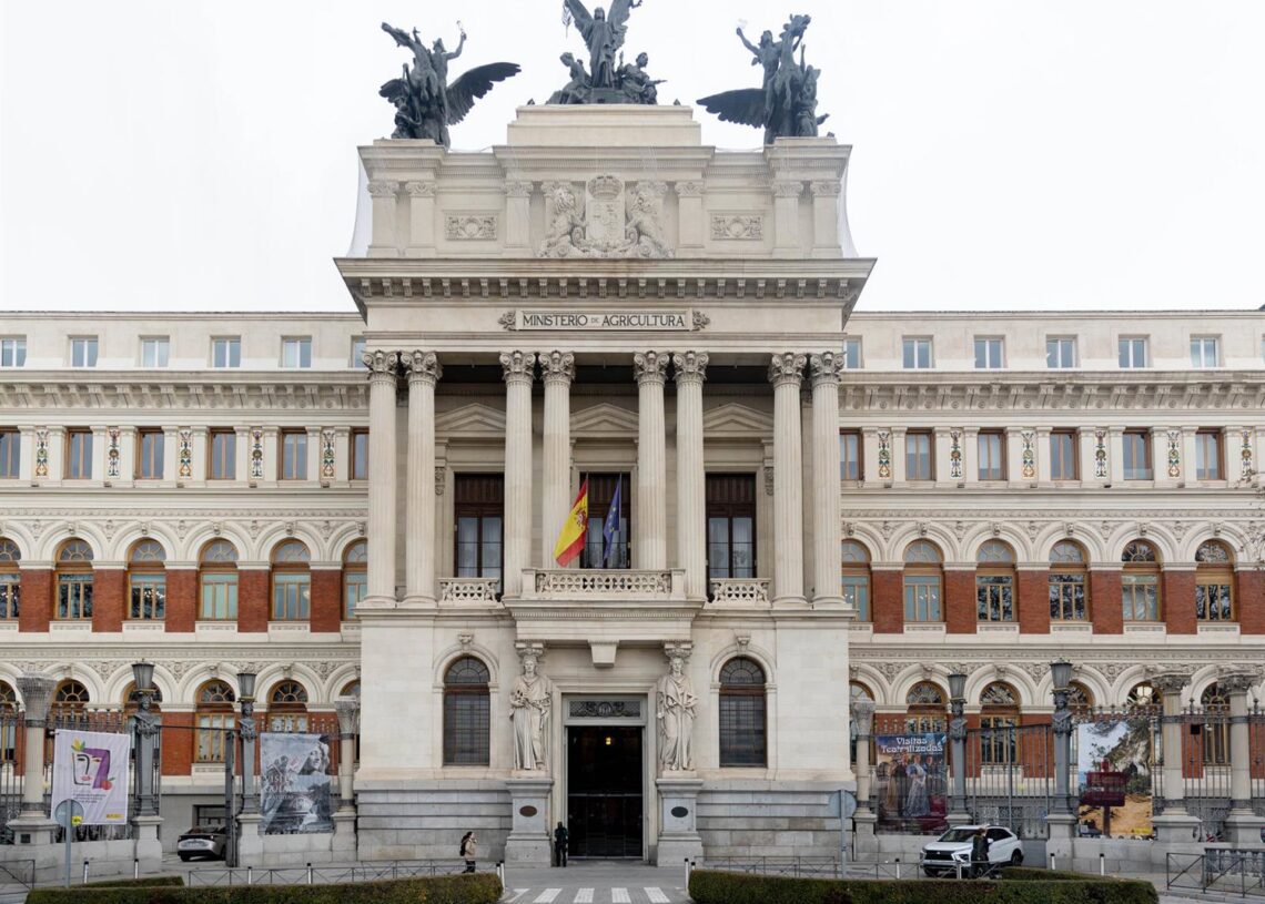 Archivo - Fachada del Ministerio de Agricultura, Pesca y AlimentaciónEduardo Parra - Europa Press - Archivo
