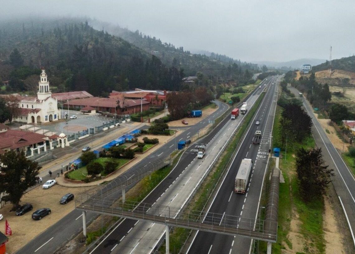 Concesión de la Ruta 68 en Chile que gestiona SacyrSACYR