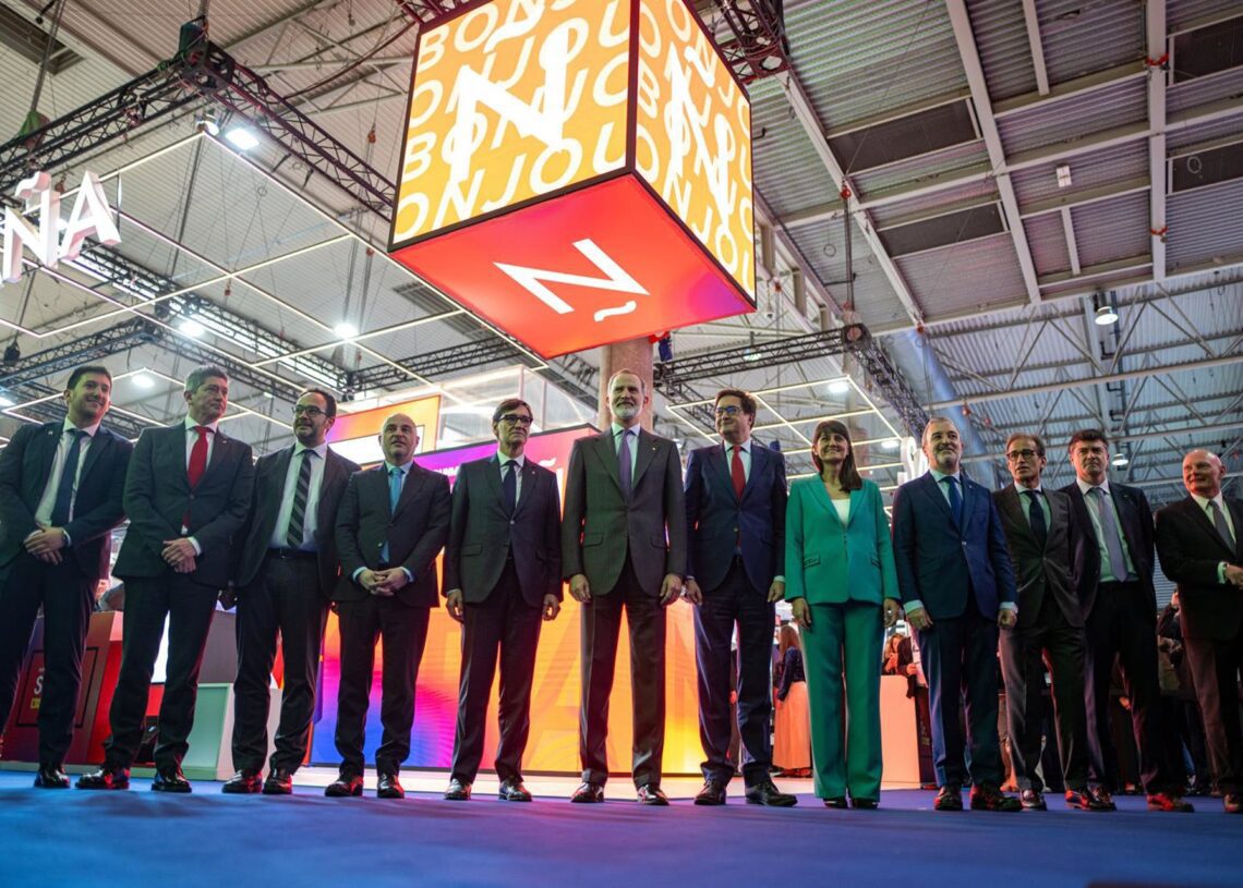 Archivo - Imagen de la inauguración del MWC (Mobile World Congress) Barcelona 2025Lorena Sopêna - Europa Press - Archivo