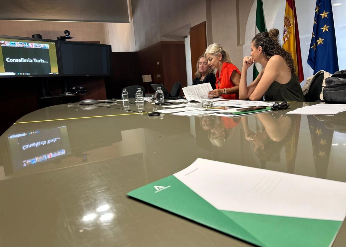 La consejera andaluza de Cultura y Deporte, la popular Patricia del Pozo, en la Conferencia Sectorial de DeporteJUNTA DE ANDALUCÍA