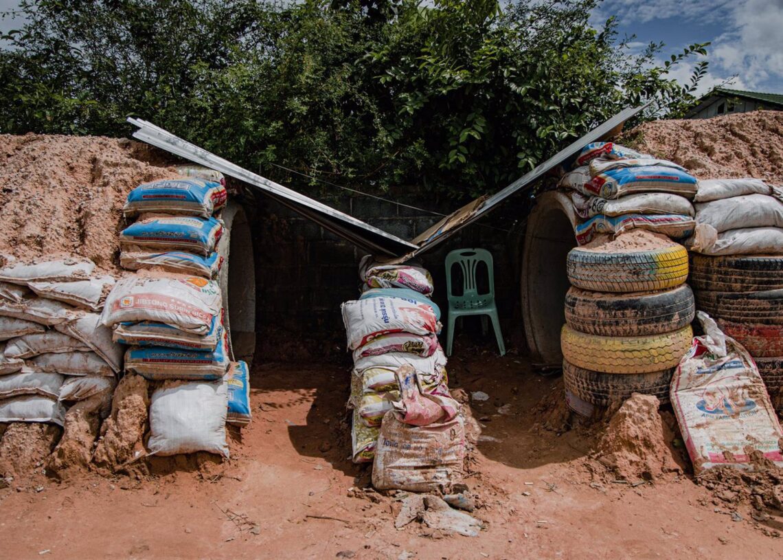 Un refugio antiaéreo cerca de la línea del frente en medio del conflicto creciente entre Tailandia y CamboyaEuropa Press/Contacto/Wissarut Weerasopon