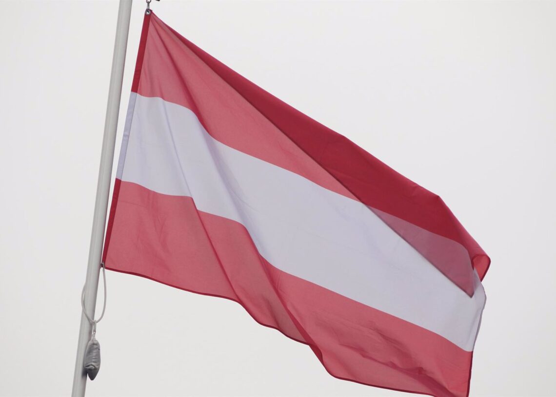 Archivo - Imagen de archivo de una bandera de Austria.Europa Press/Contacto/Maksim Konstantinov