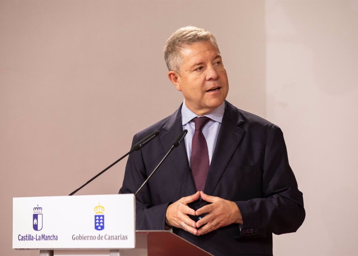 El Presidente De Castilla-La Mancha, Emiliano García-Page.JCCM/DAVID ESTEBAN GONZALEZ