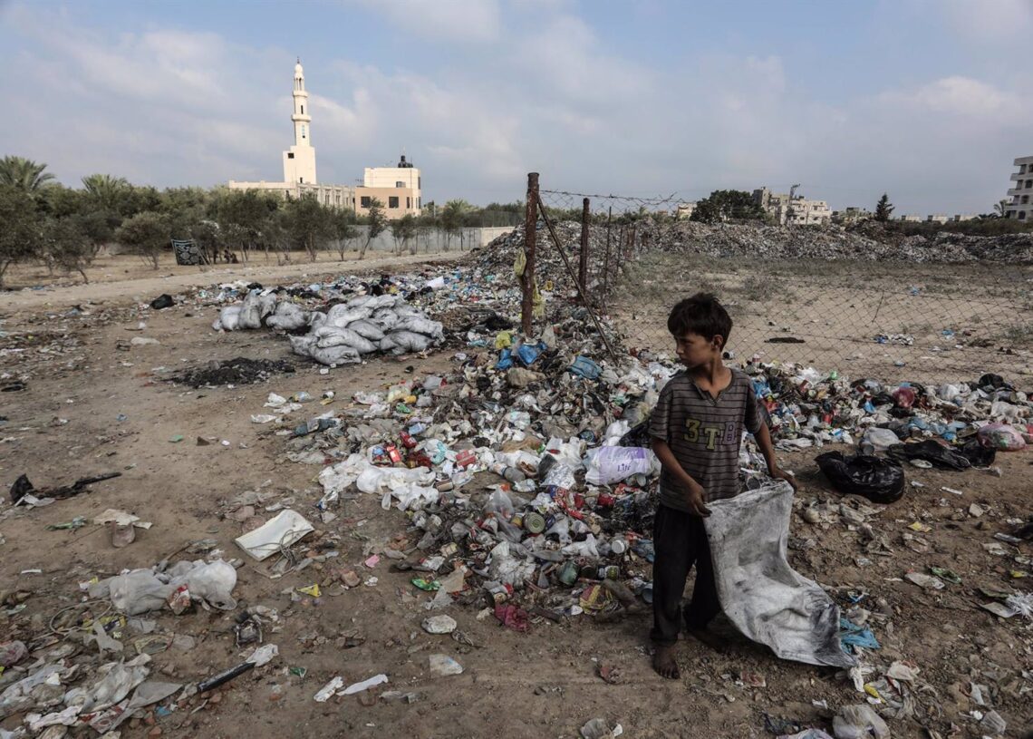 Archivo - Un niño palestino en una imagen de archivo.Abed Rahim Khatib/dpa - Archivo