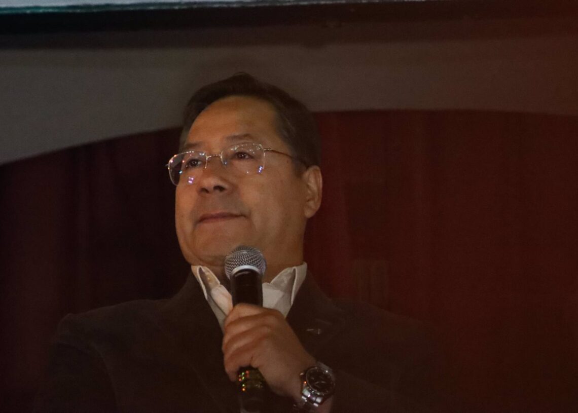 Archivo - El presidente de Bolivia, Luis ArceEuropa Press/Contacto/Diego Rosales - Archivo