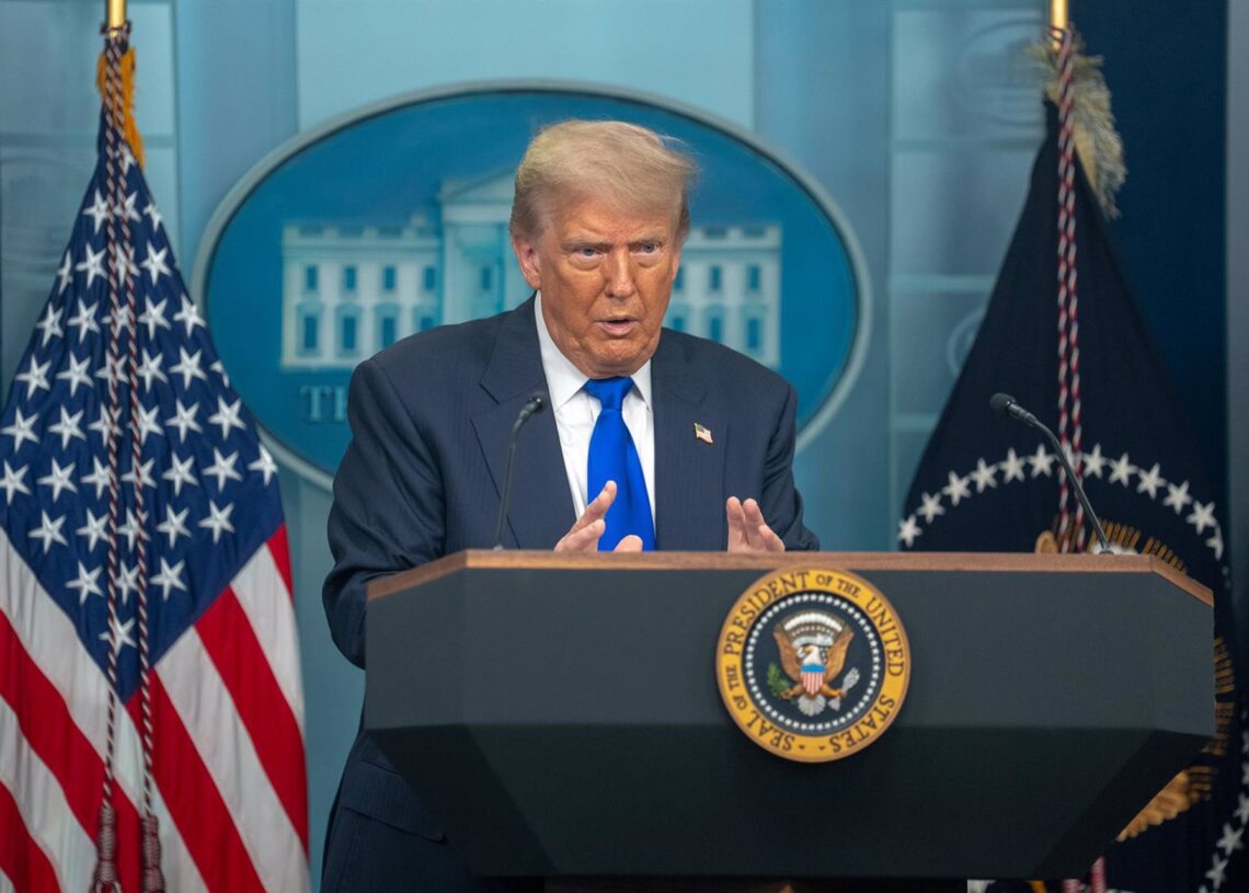 Archivo - El presidente de EEUU, Donald TrumpEuropa Press/Contacto/Hu Yousong - Archivo
