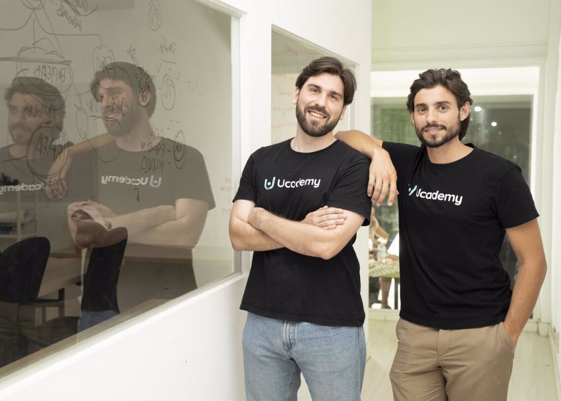 Ramiro Zandrino CEO  y Pablo Prieto CRO de Ucademycedida
