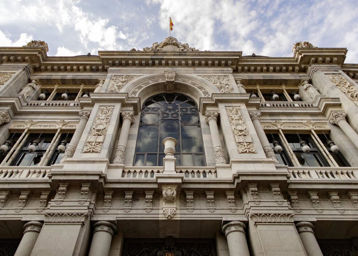 Archivo - Fachada del edificio del Banco de España situada en la confluencia del Paseo del Prado y la madrileña calle de Alcalá.Eduardo Parra - Europa Press - Archivo
