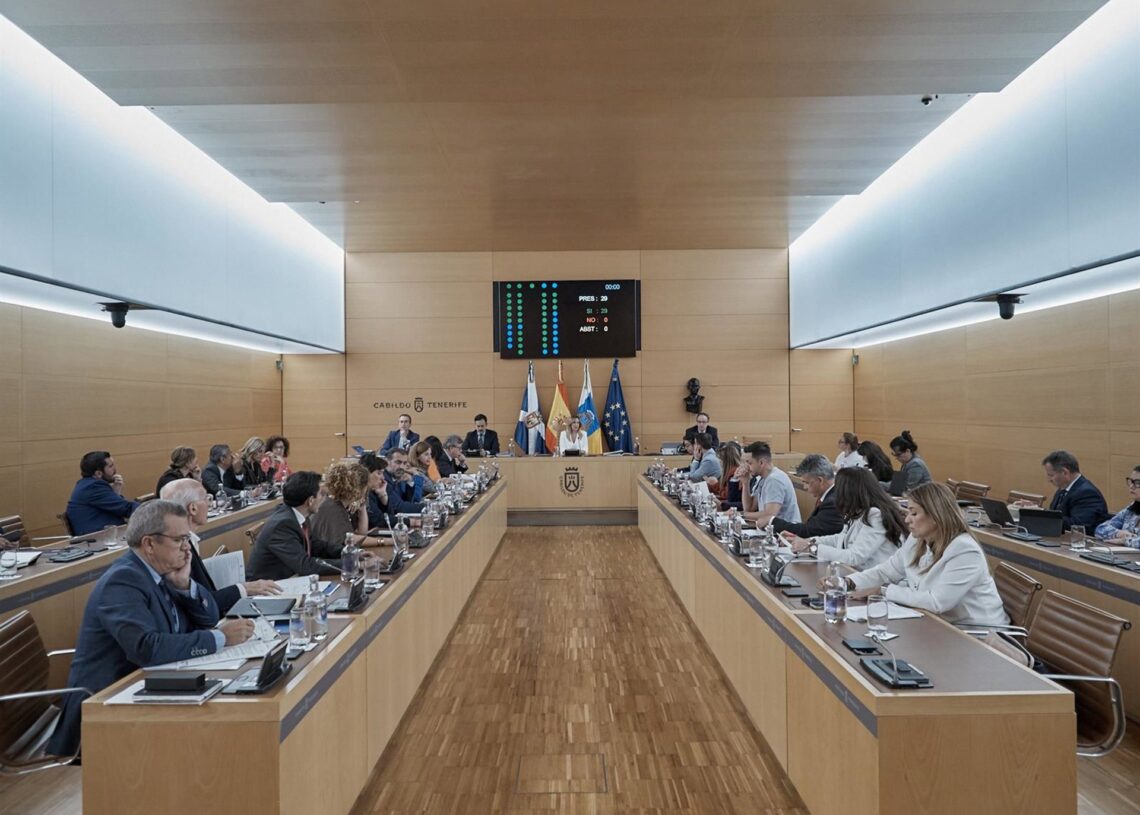 Archivo - Pleno del 'Debate sobre el Estado de la Isla'TONY CUADRADO - Archivo
