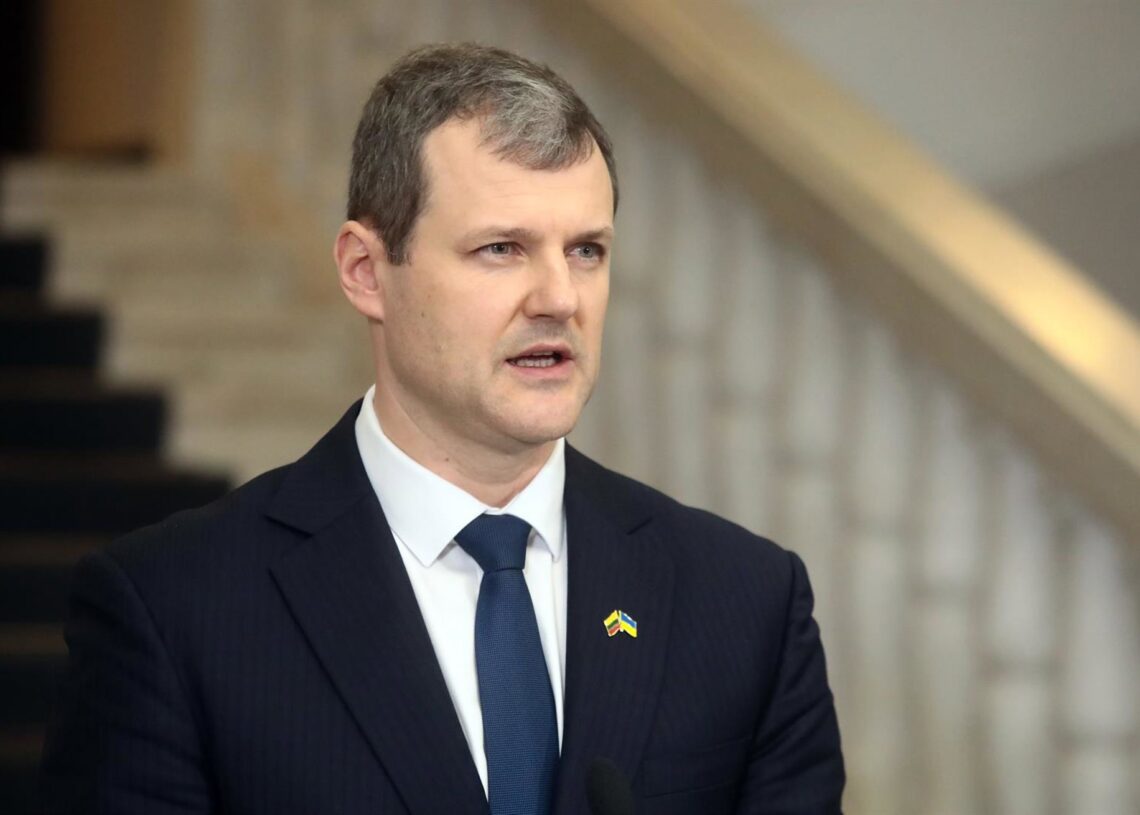 Archivo - El primer ministro de Lituania, Gintautas Paluckas.Europa Press/Contacto/Volodymyr Tarasov - Archivo
