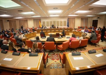 (Foto de ARCHIVO)
Vista general de la sesión constitutiva de la Diputación Permanente, en el Congreso de los Diputados, a 21 de noviembre de 2023, en Madrid (España) | EDUARDO PARRA (EP)