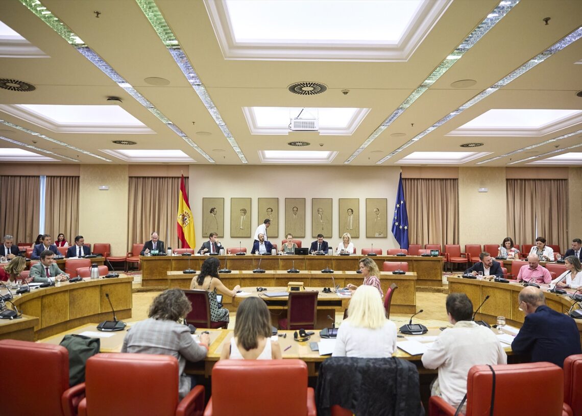 Vista general de la reunión de la Diputación Permanente, en el Congreso de los Diputados, a 26 de agosto de 2025, en Madrid (España) | JESÚS HELLÍN (EP)