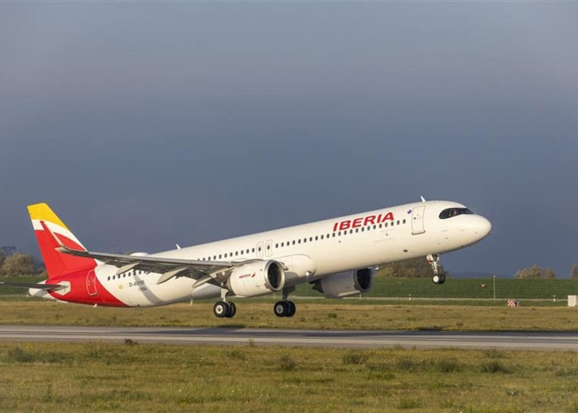 Archivo - Avión A321XLR de Iberia.IBERIA - Archivo