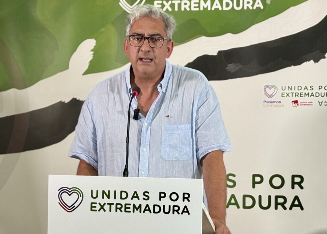 El diputado de Unidas por Extremadura joaquín Macías en una foto de archivoUNIDAS POR EXTREMADURA