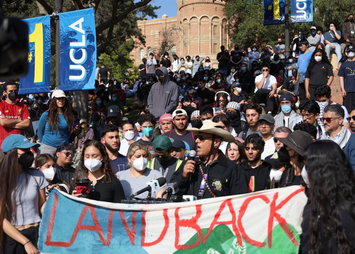 Archivo - Manifestación pro-palestina en la Universidad de California, en Los Ángeles, Estados Unidos (archivo)Europa Press/Contacto/Amy Katz - Archivo