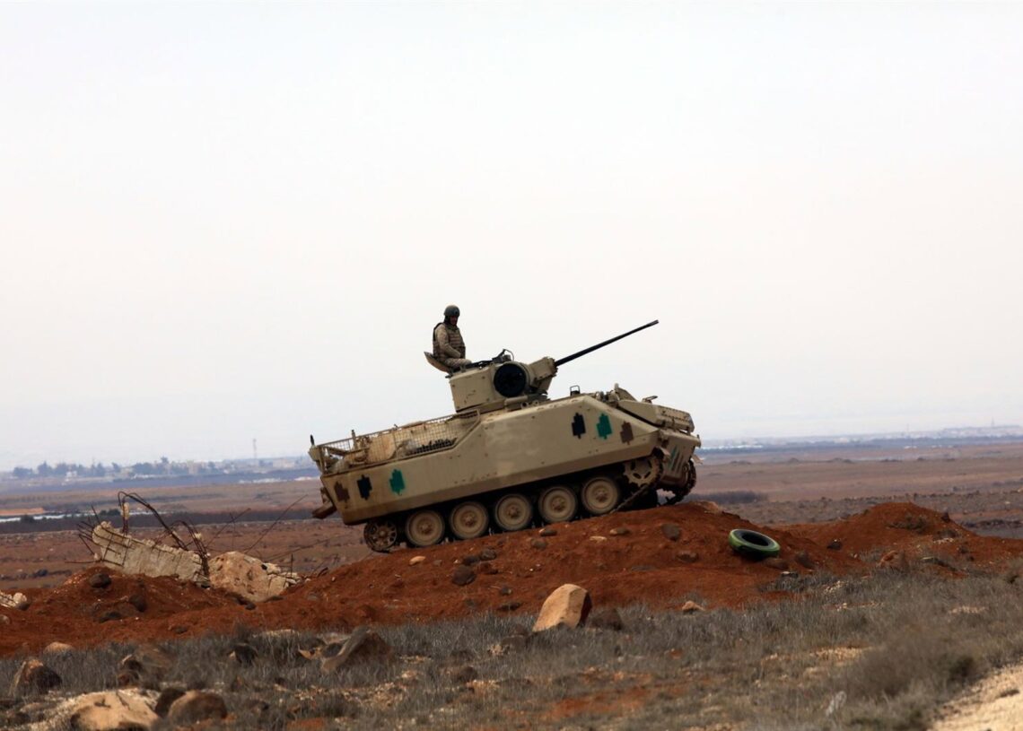 Archivo - Imagen de archivo de militares jordanos durante labores de patrulla en la frontera con Siria. Europa Press/Contacto/Ji Ze - Archivo
