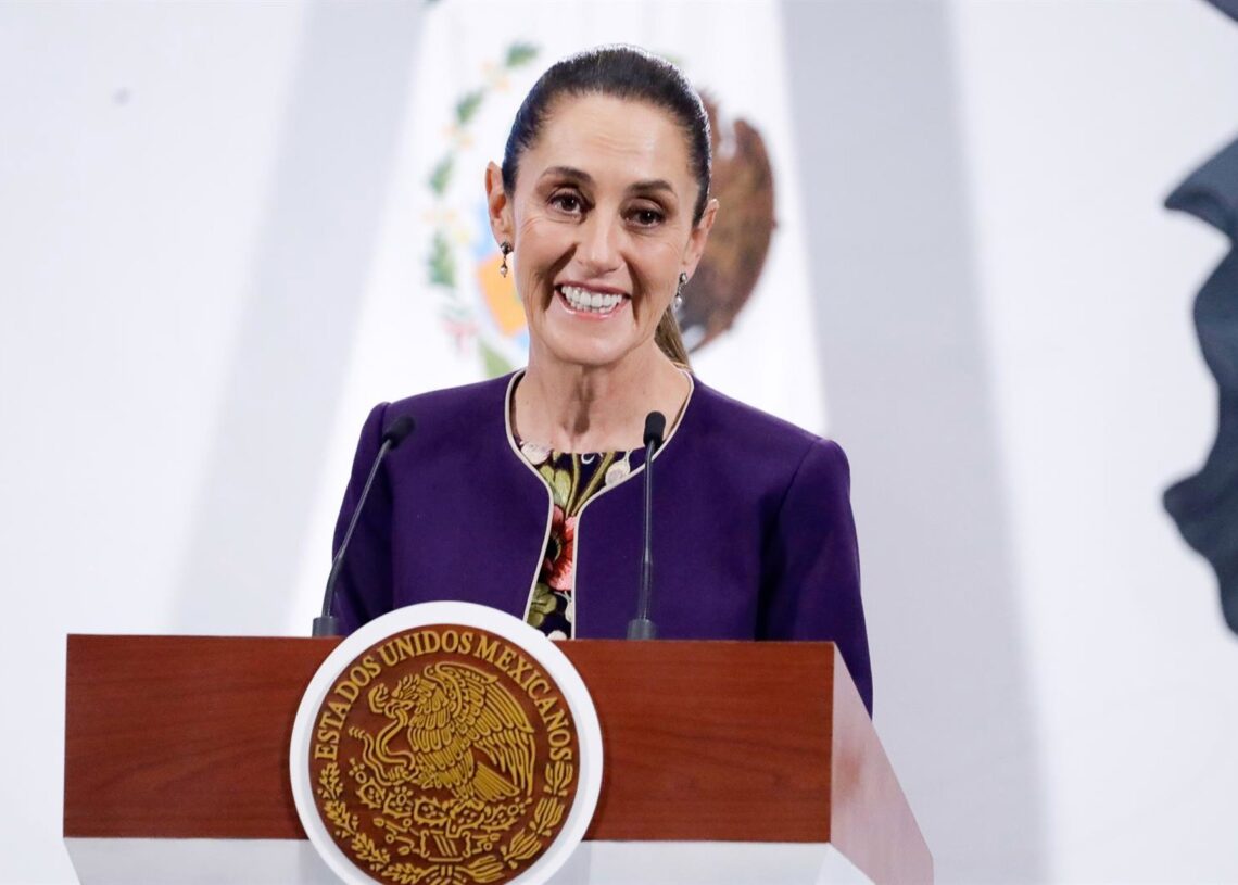 La presidenta de México, Claudia Sheinbaum.Europa Press/Contacto/Luis Barron