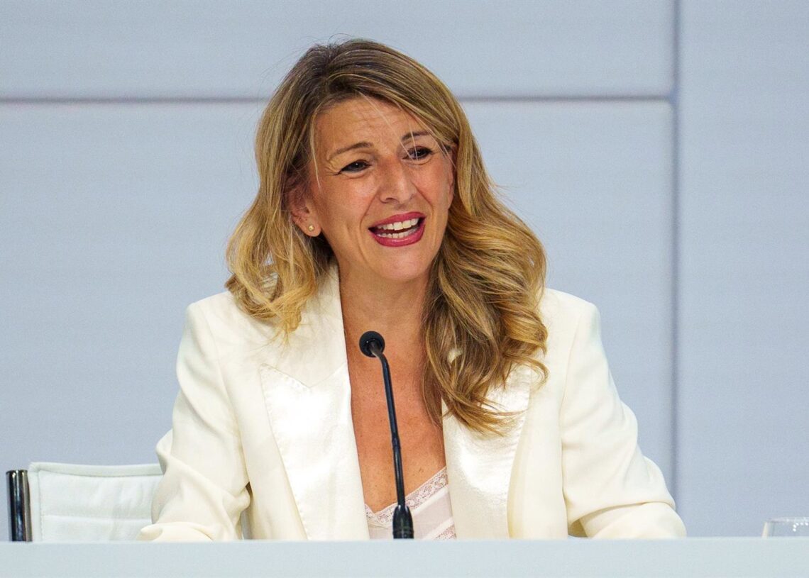 Archivo - La vicepresidenta segunda del Gobierno y ministra de Trabajo y Economía Social, Yolanda Díaz, en Sevilla (Andalucía, España).Francisco J. Olmo - Europa Press - Archivo