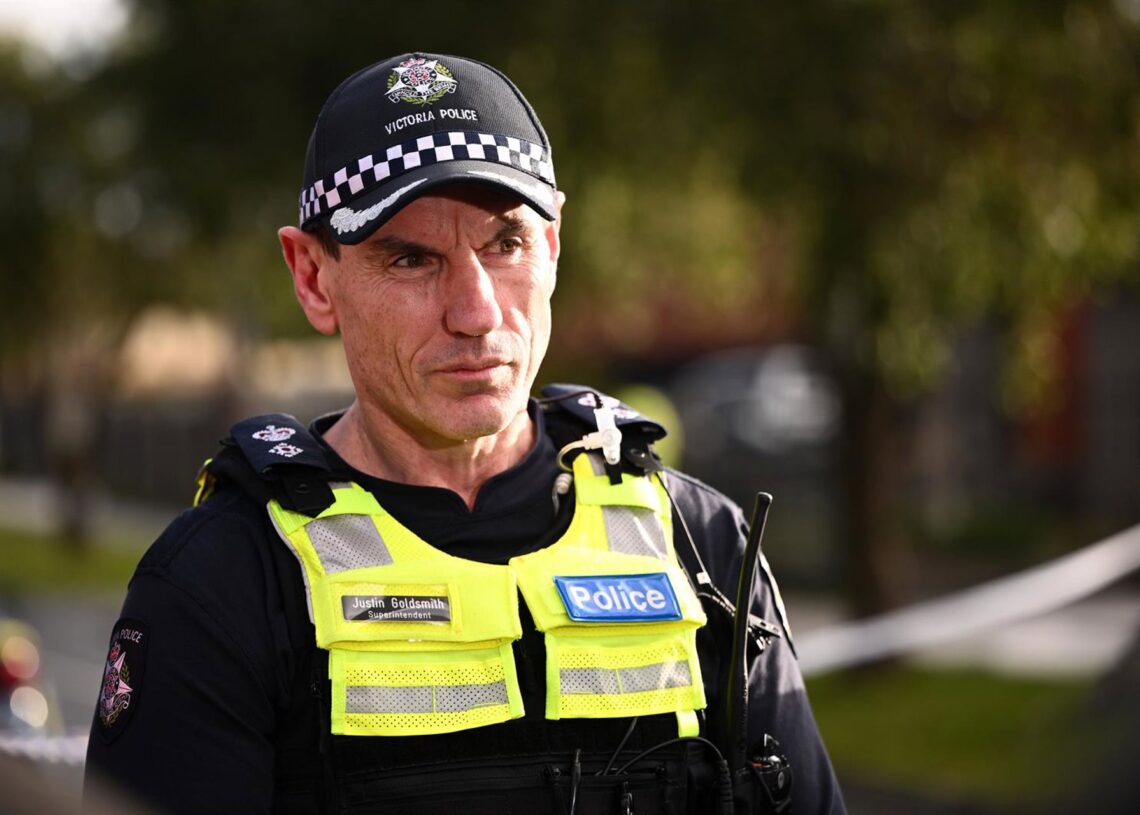 Imagen de archivo de un policía australiano.Joel Carrett/AAP/dpa