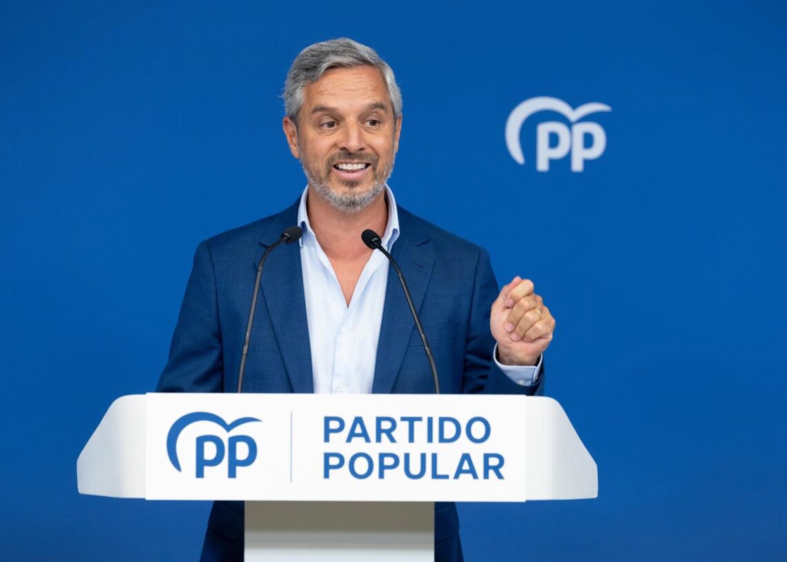 Archivo - El vicesecretario de Economía del PP, Juan Bravo, durante una rueda de prensa tras la reunión del Comité de Dirección, a 2 de septiembre de 2024, en Madrid. (Foto de archivo).Eduardo Parra - Europa Press - Archivo